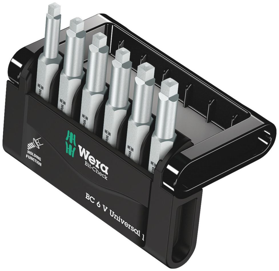 Wera 05056478001 Bit-Check 6 V Universal 1, 6-delig