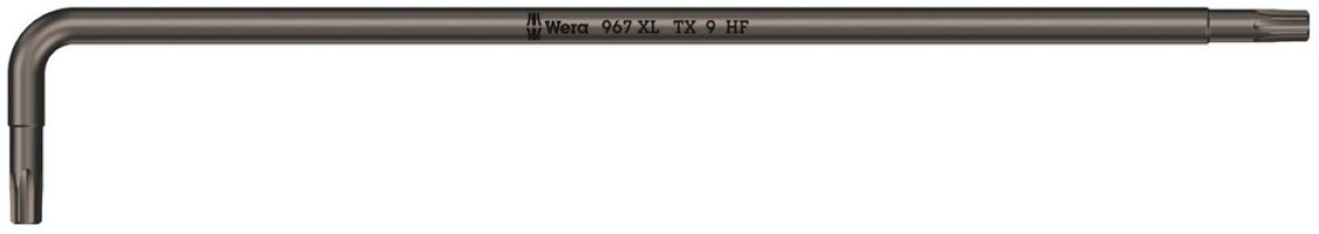 Wera 05024452001 967 XL HF TORX® Stiftsleutel met vasthoudfunctie, lang, TX 9 x 101 mm 5024452001
