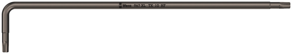Wera 05024453001 967 XL HF TORX® Stiftsleutel met vasthoudfunctie, lang, TX 10 x 112 mm 5024453001