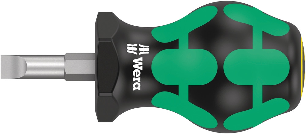 Wera 05008843001 335 Stubby/carburateurschroevendraaier, 1.2 x 6.5 x 24.5 mm