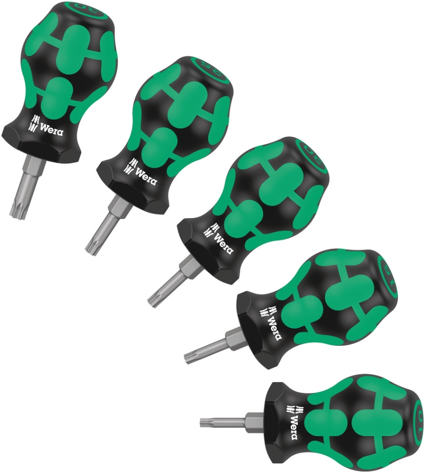 Wera 05008876001 Stubby set TX 1 schroevendraaierset TORX®, 5-delig