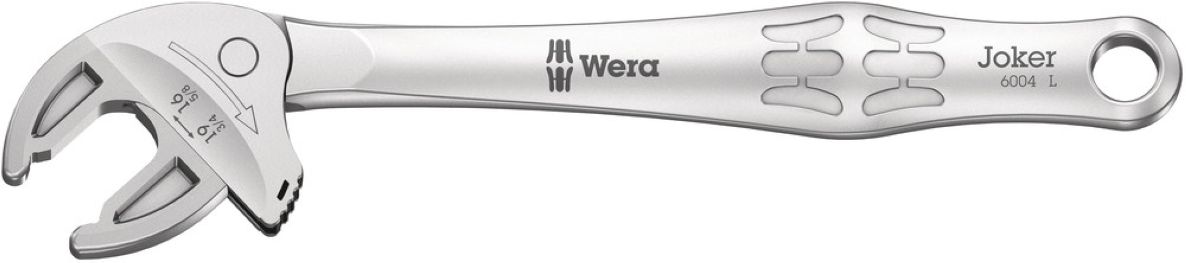 Wera 05020101001 6004 Joker L Zelfinstellend steeksleutel, 16-19 x 224 mm
