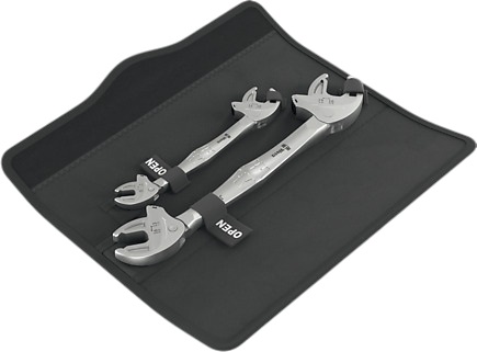 Wera 05020340001 Joker 6006 Set Dubbele steekratelsleutel set in etui 7 t/m 19 mm