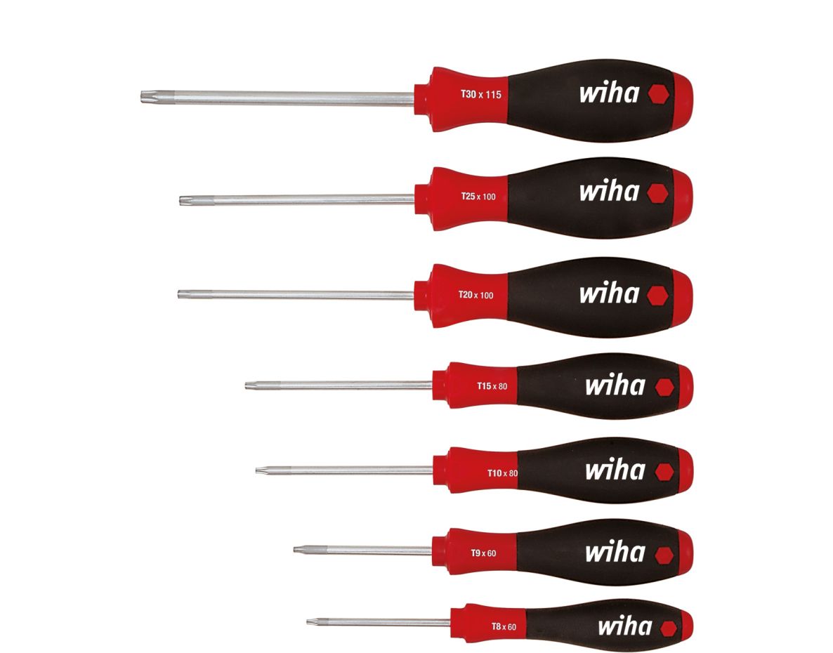 Wiha 01299 Schroevendraaierset SoftFinish TORX® 7-delig (01299)