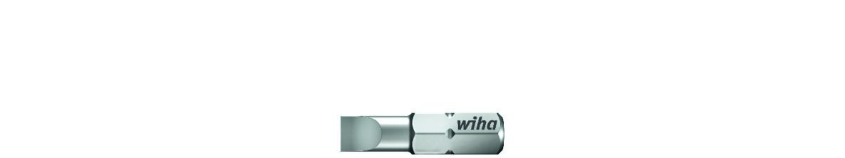 Wiha 01623 Bit Standard 25 mm sleufkop 1/4" 4.5 mm