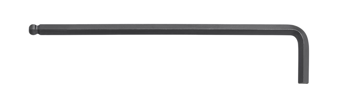 Wiha 03871 Stiftsleutel zeskantkogelkop chemisch gezwart 4 mm x 142 mm, 29 mm