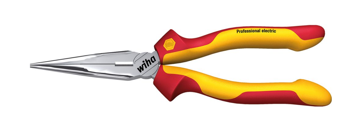 Wiha 27423 Punttang Professional electric met snijvlak rechte vorm in blister 200 mm