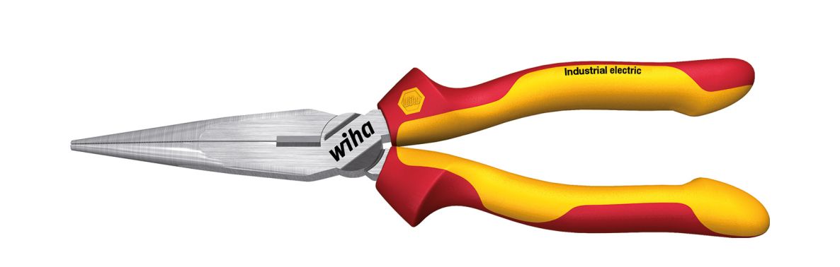 Wiha 35477 Punttang Industrial electric met snijvlak rechte vorm 160 mm