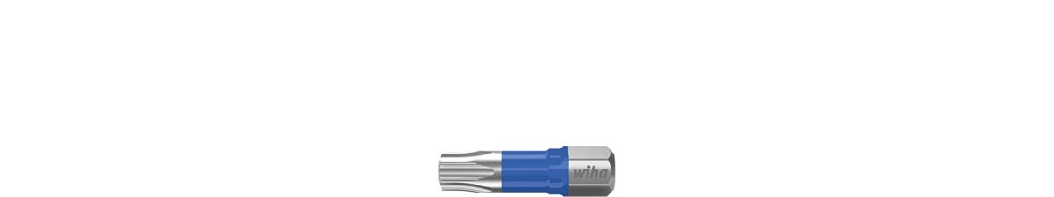 Wiha 41606 Bitset T-bit 25 mm TORX® (T20) 5-delig 1/4" in box (41606)