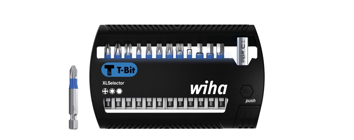 Wiha 41831 Bitset XLSelector T-bit 50 mm Phillips, TORX®, zeskant 13-delig 1/4" (41831)
