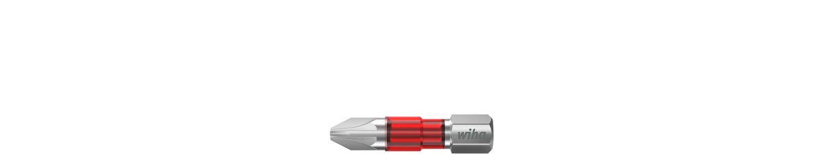 Wiha 42551 Bitset TY-bit 29 mm Pozidriv (PZ2) 25-delig in box 1/4" (42551)