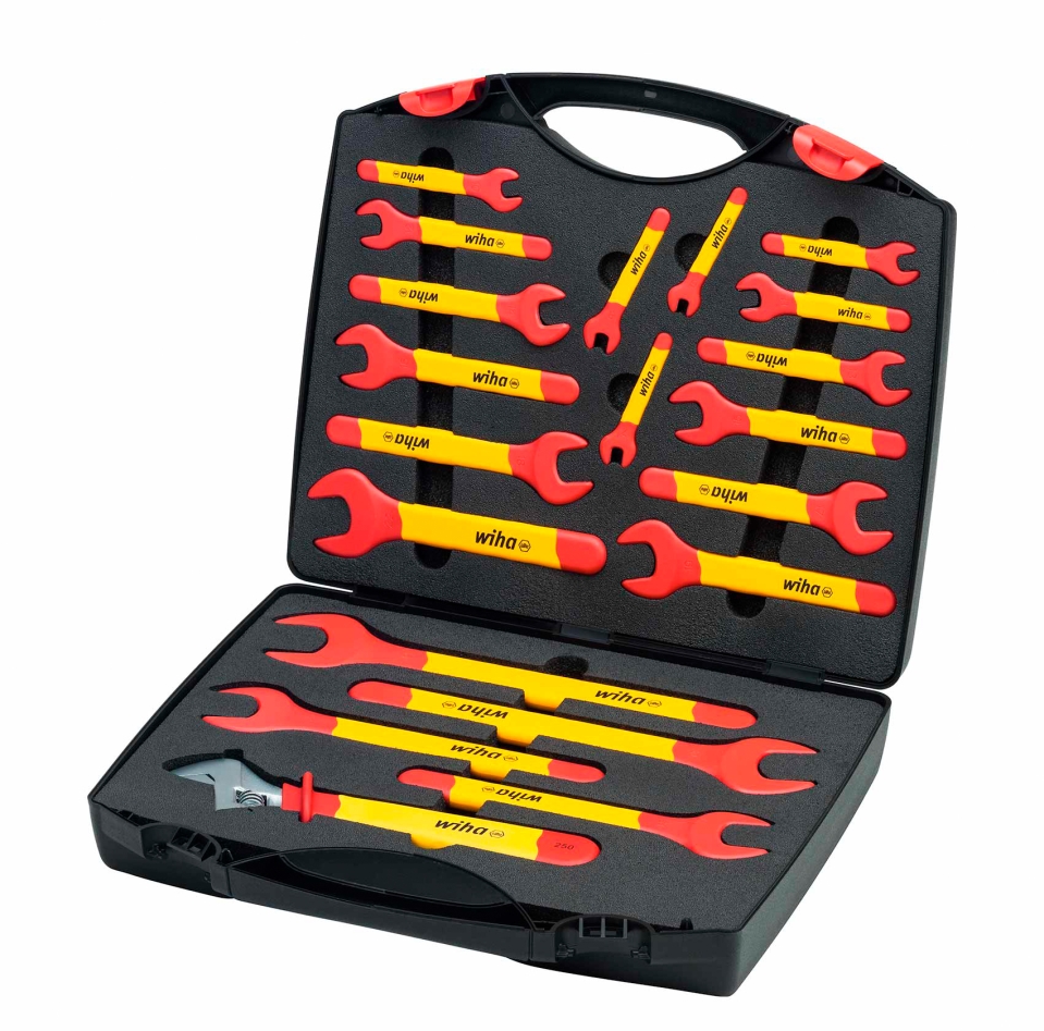Wiha 43022 Steeksleutelset geïsoleerd 6-32 mm 20-delig in koffer