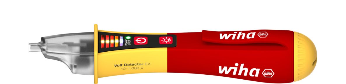 Wiha 44309 Spanningszoeker Volt Detector EX-beschermd, contactloos, eenpolig, 12 - 1.000 V AC