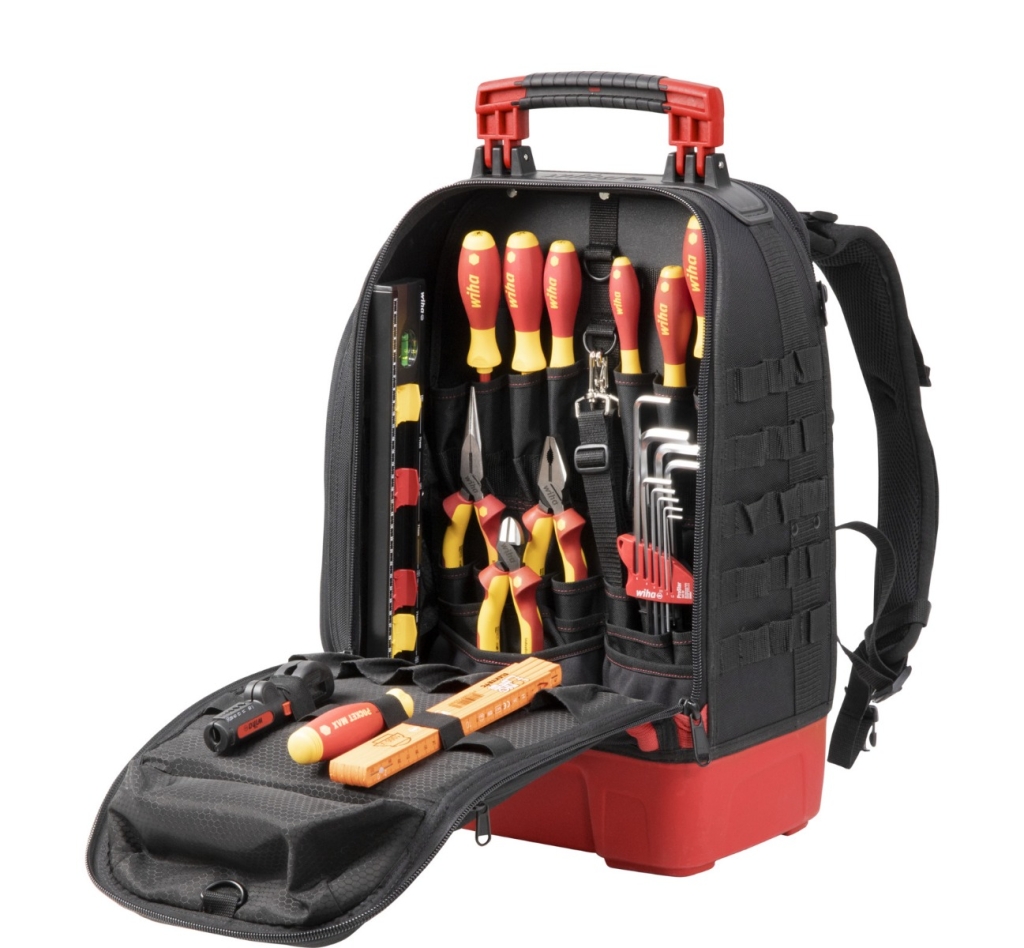 Wiha 45528 Gereedschapsrugzak electric 28-delig