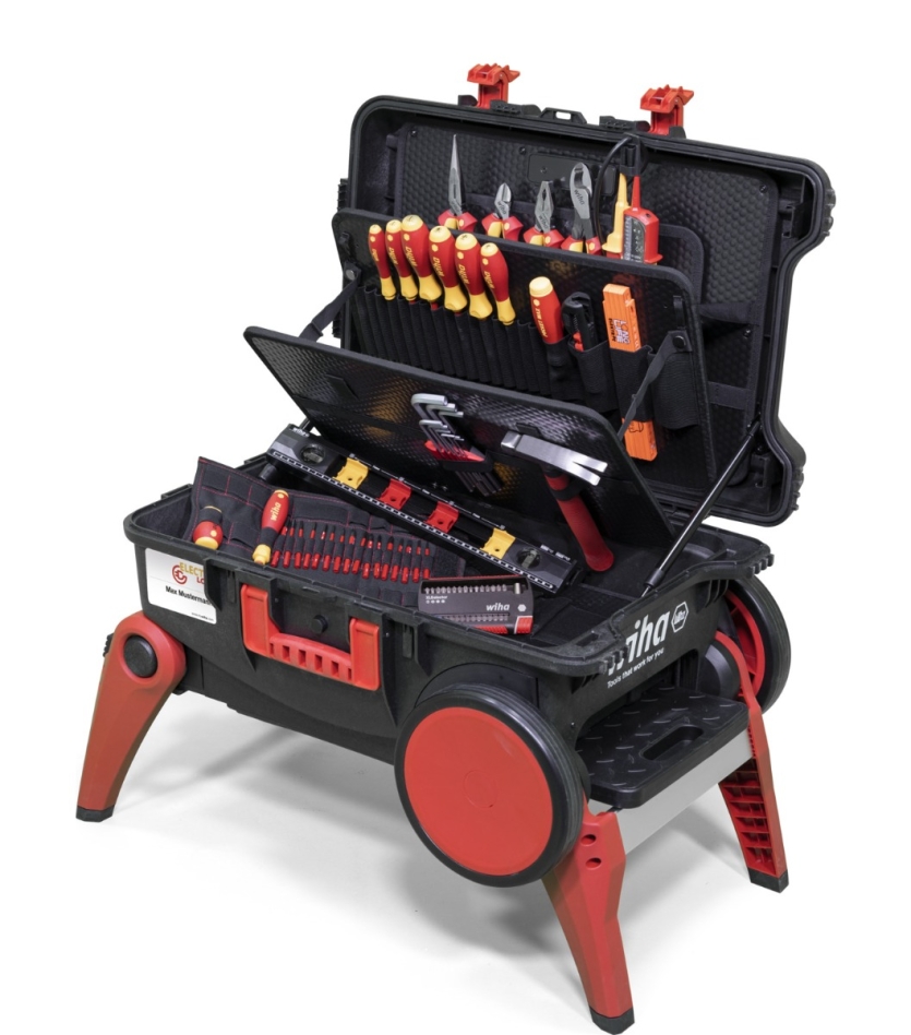 Wiha 45734 45734 Gereedschapskoffer Set XXL 4 Elektricien 82-delig