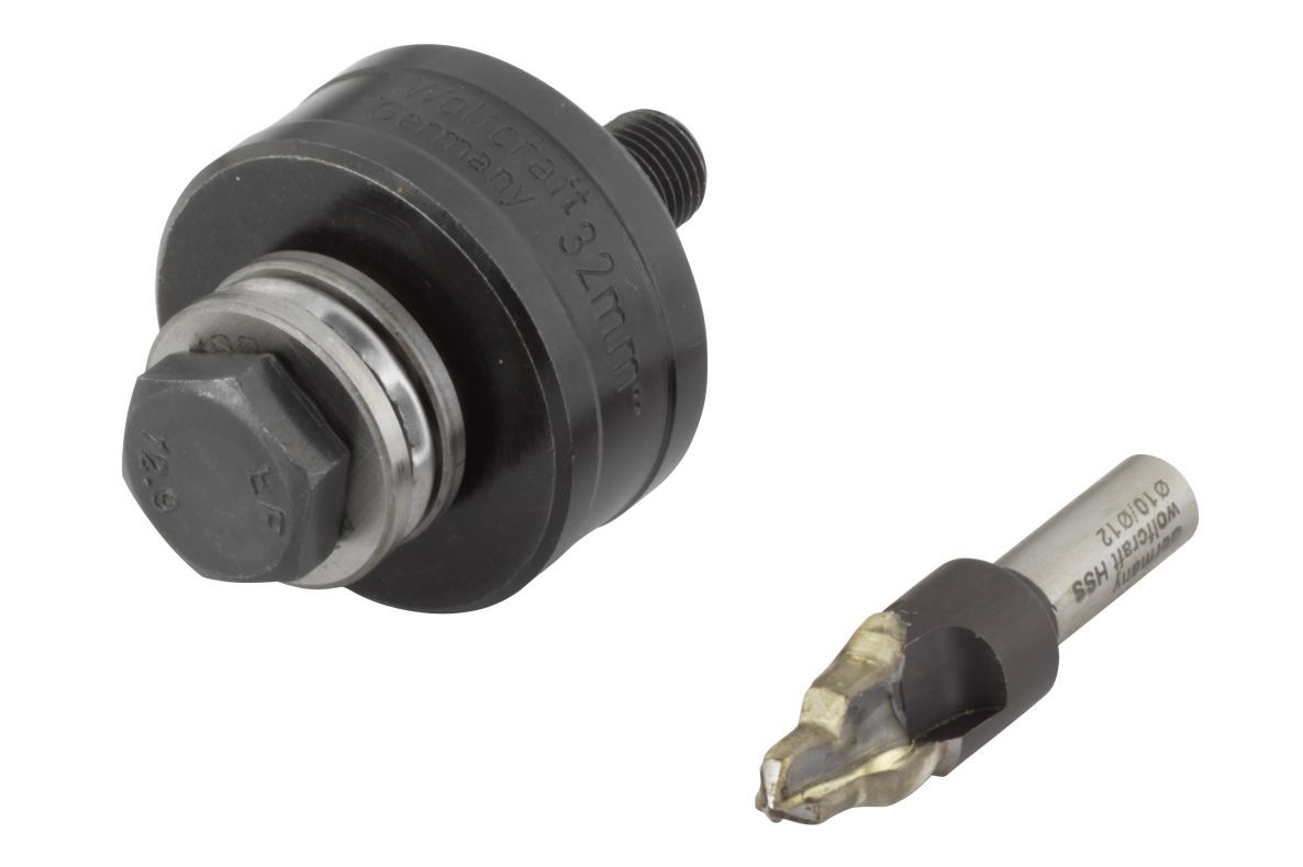 Wolfcraft 3761000 Gatsnijderset, tweedelig