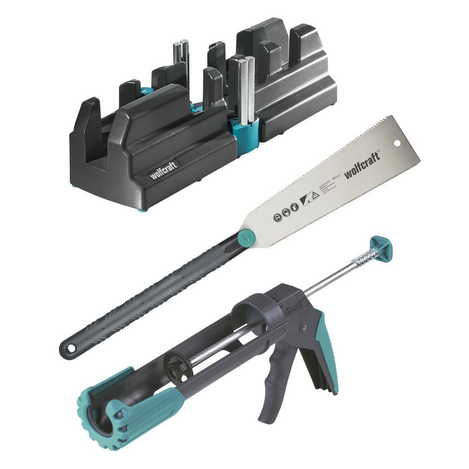 Wolfcraft 6977000 Handige gereedschapsset plintmontage