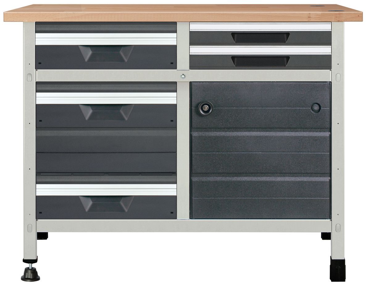Wolfcraft 8063000 Werkbank 56,3kg - 1130 x 650 x 860 mm