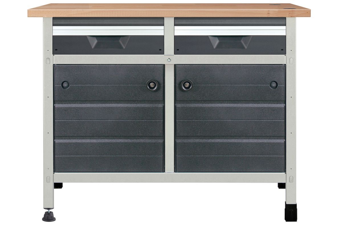 Wolfcraft 8072000 Werkbank WSS 620 54,4kg - 1130 x 650 x 860 mm