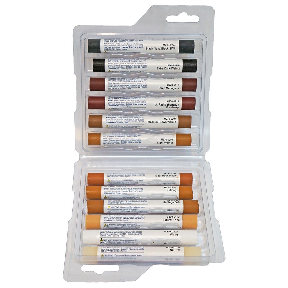 Wood Repair WRE-80000 Houtreparatie Hard Wax Kit