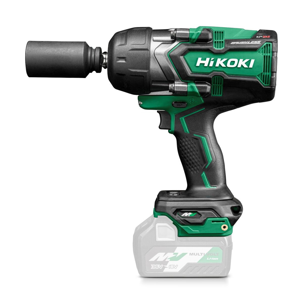HiKOKI WR36DGW4Z Multivolt Accu Slagmoersleutel 1/2