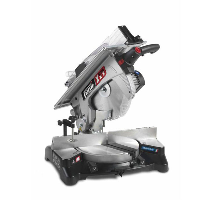 Femi 8436045 XXX EVO Afkortzaag/verstekzaagmachine met boventafel 1500W 230V