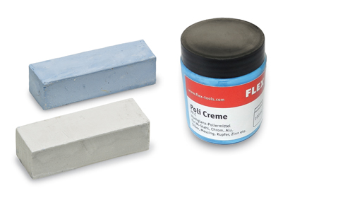 Flex-tools Accessoires 365041 Poli-Set mini Wit/Blauw/Creme PP-W/B/C