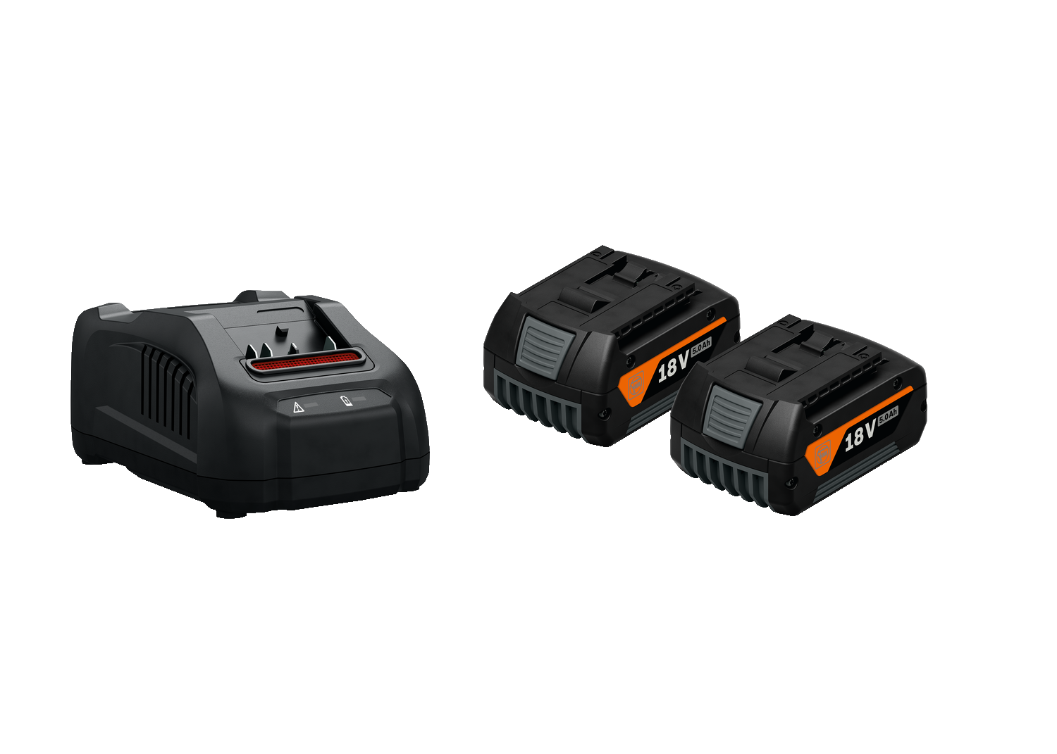 Fein Accessoires 92604246010 Starterset -2 x accu 18V GBA 5 Ah AMPSHARE + oplader