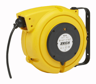 Zeca 10000335 Kabelveerhaspel 14 mtr. 230 Volt