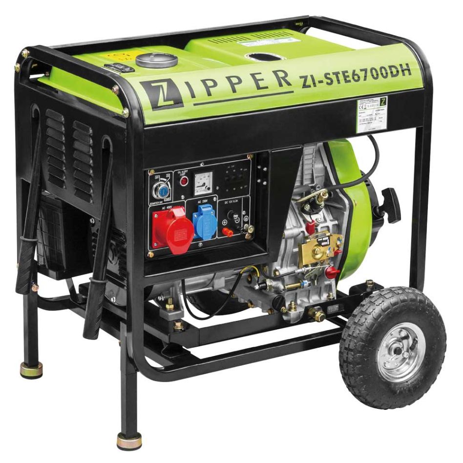 Zipper ZI-STE6700DH Generator 6500 Watt