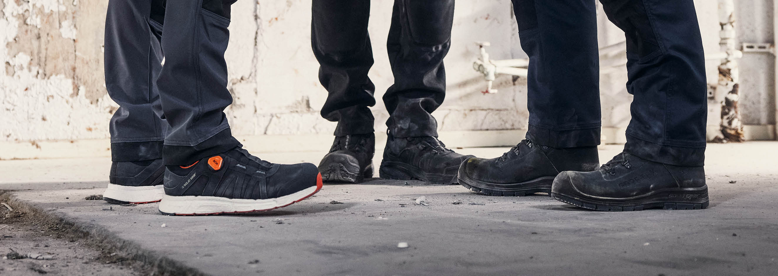 Veiligheidsschoenen bouw