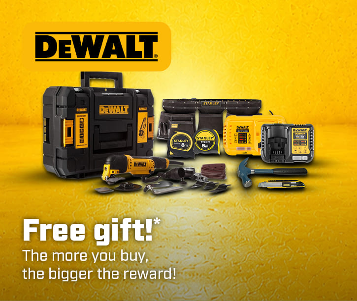 COM | DeWALT gratis cadeau