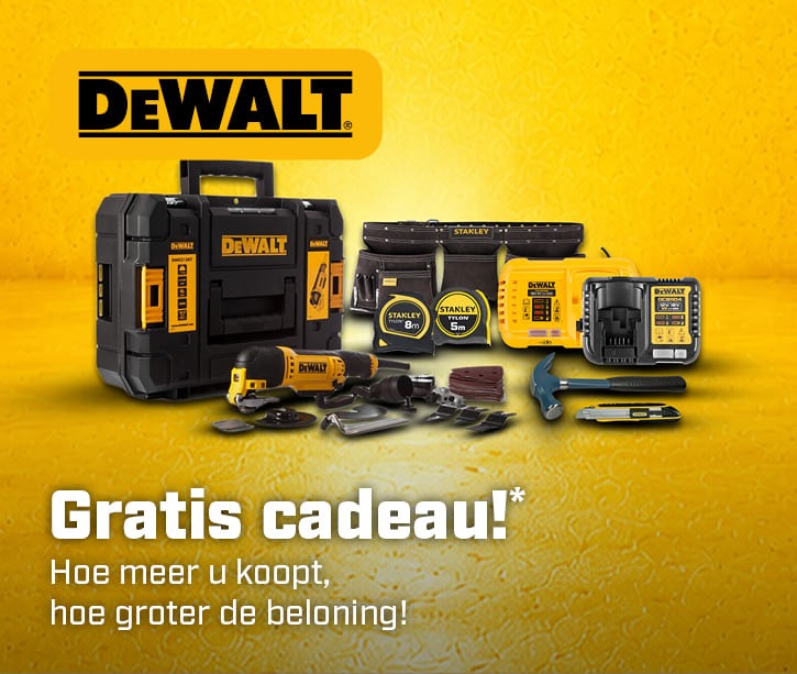 NL | DeWALT gratis cadeau!*