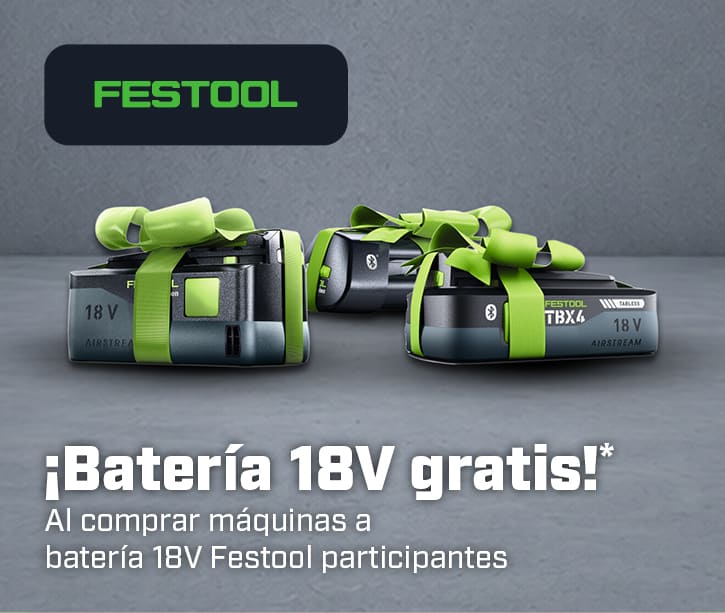 ES | Festool 18v accu!