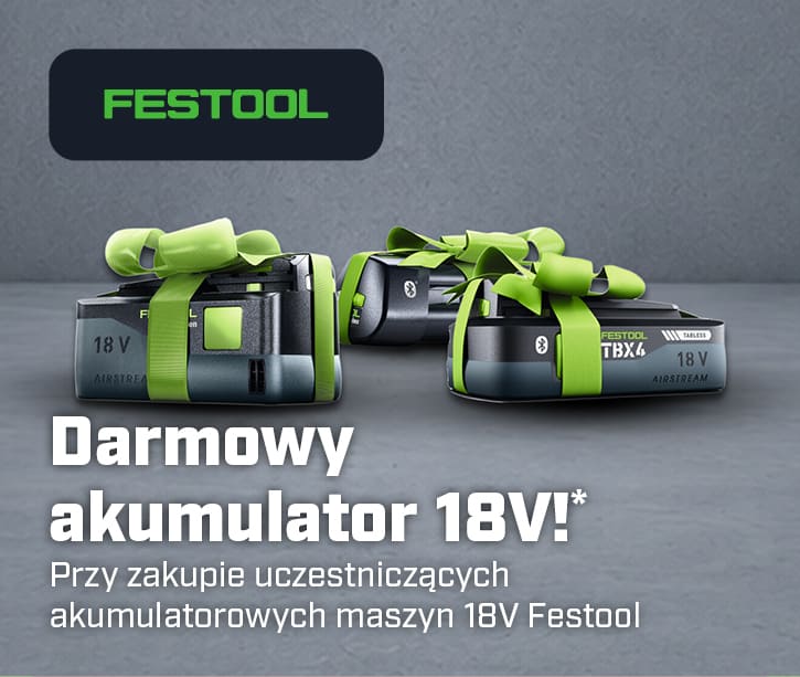 PL | Festool 18V accu!